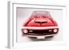 1968 Chevy Camaro Front End Watercolor-NaxArt-Framed Art Print