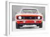 1968 Chevy Camaro SS Watercolor-NaxArt-Framed Art Print