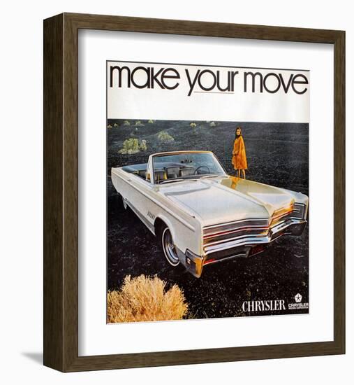 1968 Chrysler - Make Your Move-null-Framed Art Print