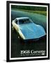 1968 Corvette True Sports Car-null-Framed Premium Giclee Print