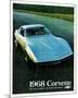 1968 Corvette True Sports Car-null-Mounted Premium Giclee Print