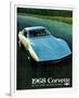 1968 Corvette True Sports Car-null-Framed Art Print