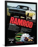 1968 Dodge Charger Ramrod-null-Framed Premium Giclee Print