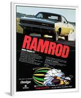 1968 Dodge Charger Ramrod-null-Framed Premium Giclee Print