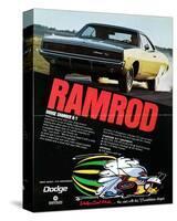 1968 Dodge Charger Ramrod-null-Stretched Canvas