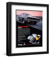 1968 Dodge Charger Rt-null-Framed Art Print