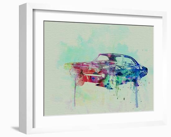 1968 Dodge Charger-NaxArt-Framed Art Print