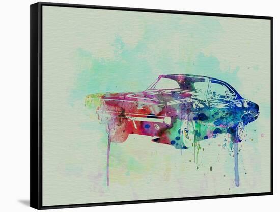 1968 Dodge Charger-NaxArt-Framed Stretched Canvas