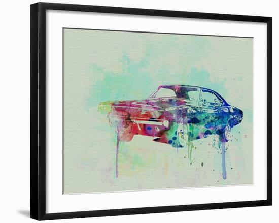 1968 Dodge Charger-NaxArt-Framed Art Print