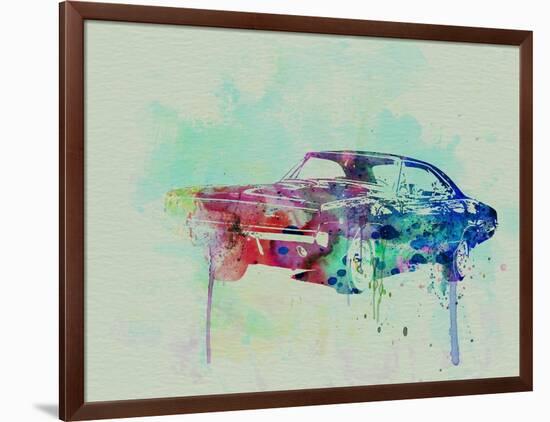 1968 Dodge Charger-NaxArt-Framed Art Print