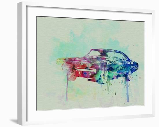 1968 Dodge Charger-NaxArt-Framed Art Print