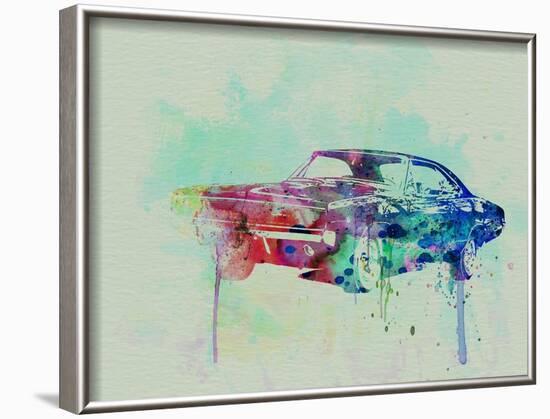 1968 Dodge Charger-NaxArt-Framed Art Print