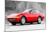 1968 Ferrari 365 GTB4 Daytona Watercolor-NaxArt-Mounted Art Print