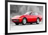 1968 Ferrari 365 GTB4 Daytona Watercolor-NaxArt-Framed Premium Giclee Print
