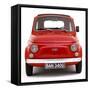 1968 Fiat 500 F-null-Framed Stretched Canvas