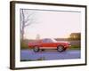 1968 Ford mustang GT350 Shelby cobra-null-Framed Photographic Print