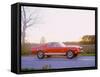 1968 Ford mustang GT350 Shelby cobra-null-Framed Stretched Canvas