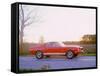 1968 Ford mustang GT350 Shelby cobra-null-Framed Stretched Canvas