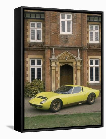 1968 Lamborghini Miura SV-null-Framed Stretched Canvas