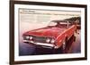 1968 Mercury - Cougar Montego-null-Framed Art Print