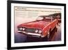 1968 Mercury - Cougar Montego-null-Framed Art Print