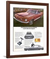 1968 Mustang Carroll Shelby-null-Framed Art Print