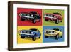 1968 Mustang Classic Car-Ron Magnes-Framed Giclee Print