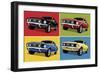 1968 Mustang Classic Car-Ron Magnes-Framed Giclee Print