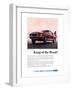 1968 Mustang King of the Road-null-Framed Art Print