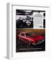 1968 Mustang New 5Litre Engine-null-Framed Art Print