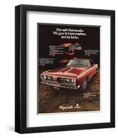 1968 Plymouth Barracuda-null-Framed Art Print