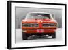 1968 Pontiac GTO Front Watercolor-NaxArt-Framed Art Print