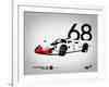 1968 Porsche 908-NaxArt-Framed Art Print