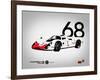 1968 Porsche 908-NaxArt-Framed Art Print