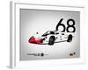 1968 Porsche 908-NaxArt-Framed Art Print