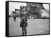 1968 Washington D.C. Riot Aftermath-Warren K^ Leffler-Framed Stretched Canvas