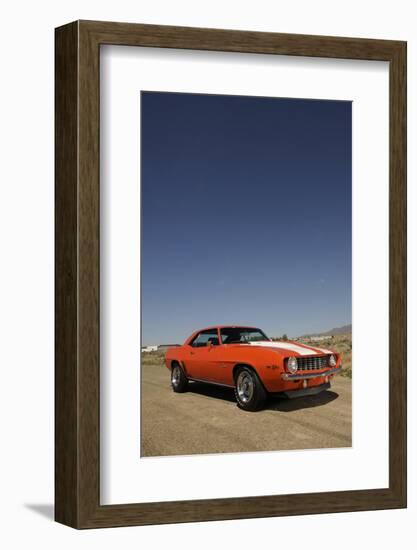 1969 Chevrolet Camaro Z28-S. Clay-Framed Photographic Print