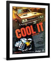 1969 Coronet Super Bee-Cool It-null-Framed Art Print