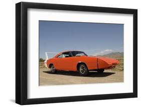 1969 Dodge Charger Daytona 440-S. Clay-Framed Photographic Print