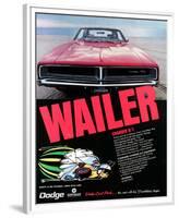 1969 Dodge Charger Rt Wailer-null-Framed Premium Giclee Print