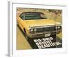 1969 Dodge Polara Gator Top-null-Framed Art Print