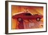 1969 Ford Mustang Mach 1-null-Framed Premium Giclee Print