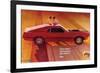 1969 Ford Mustang Mach 1-null-Framed Art Print