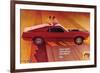 1969 Ford Mustang Mach 1-null-Framed Art Print