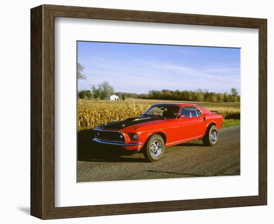 1969 Ford Mustang Mach 1-null-Framed Photographic Print