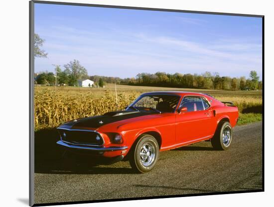 1969 Ford Mustang Mach 1-null-Mounted Photographic Print