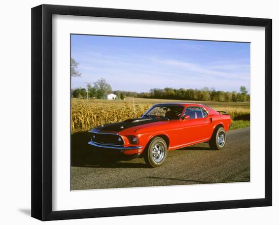 1969 Ford Mustang Mach 1-null-Framed Photographic Print