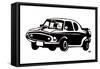 1969 Ford Mustang-Josh Byer-Framed Stretched Canvas