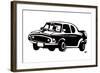 1969 Ford Mustang-Josh Byer-Framed Giclee Print