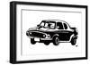 1969 Ford Mustang-Josh Byer-Framed Giclee Print